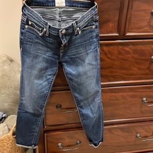 Hudson Tally crop jeans